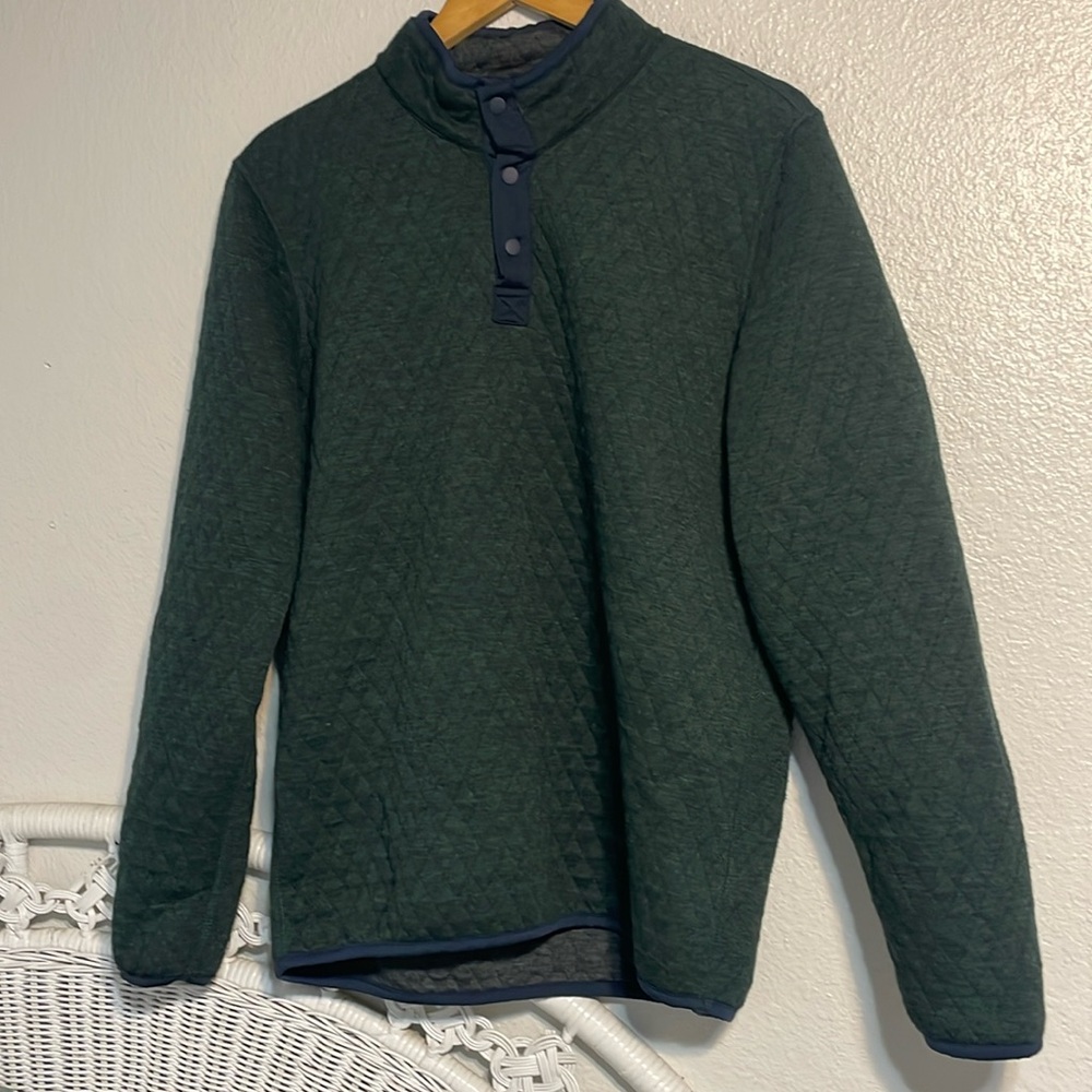Wilkens Bros. Heritage Collection Quilted 1/4 Snap Sweater
